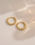 Sienna Beaded Hoops