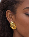 Pebble Statement Earrings