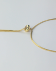 Mica Adjustable Box Chain Lariat