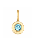 Birthstone Round Charm