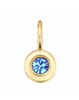 Birthstone Round Charm
