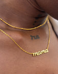 Mama Gold Necklace