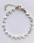 Mother Of Pearl Heart Bracelet