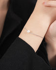 Minimal Pearl Bracelet