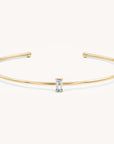 Birthstone Gold Bangle