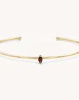 Birthstone Gold Bangle