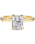 Elle Emerald Cut Promise Ring