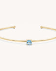Birthstone Gold Bangle