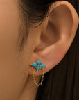 Dalia Floating Chain Flat Back