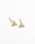 Maya Gold CZ Studs