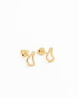 Bim outline stud earrings