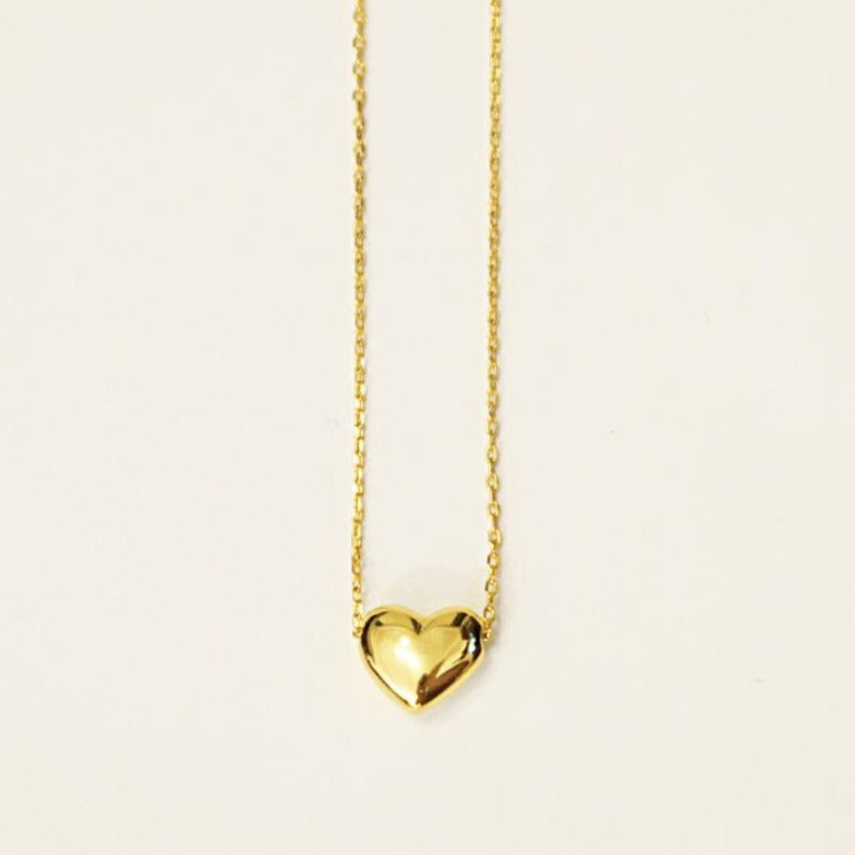 Mini Bubble Heart Necklace