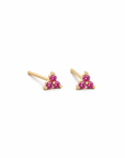 Maya Gold CZ Studs