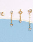 Lunaria Earring Set