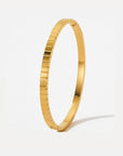 Ribbed Essential Bangle