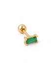Lizzy Baguette Screw Back Stud
