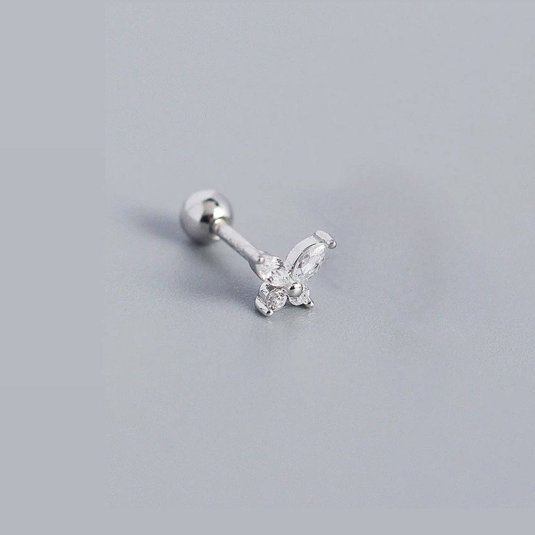 CZ Butterfly Studs