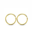 Seamless Gold Hoop