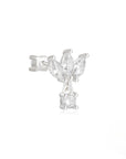 Trixie Marquise Reversible CZ Flat Back Stud