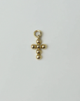 Beaded Cross Charm