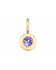 Birthstone Round Charm