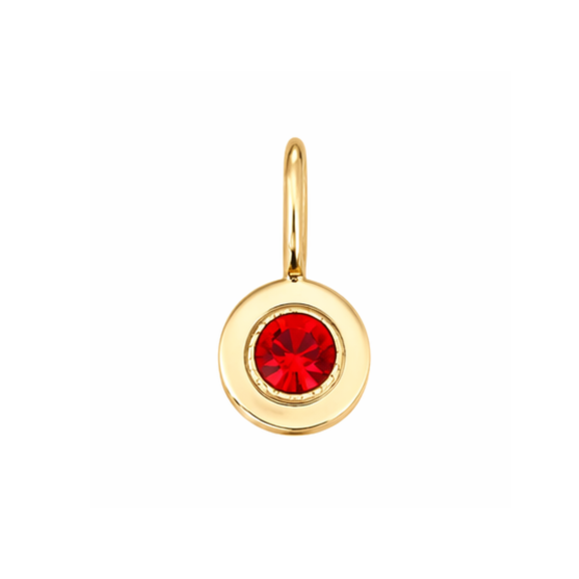 Birthstone Round Charm