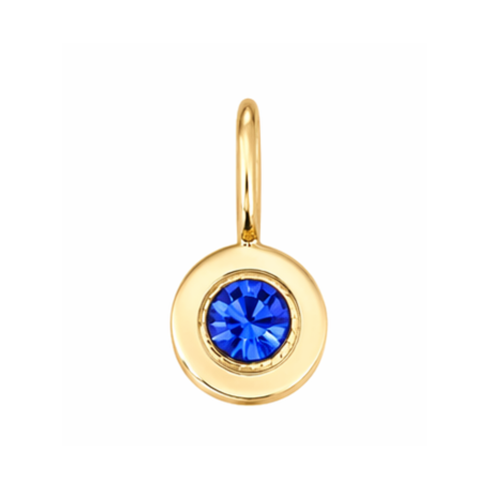 Birthstone Round Charm