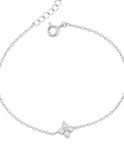 Mia Clover CZ Dainty Bracelet