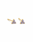 Maya Gold CZ Studs