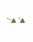 Maya Gold CZ Studs