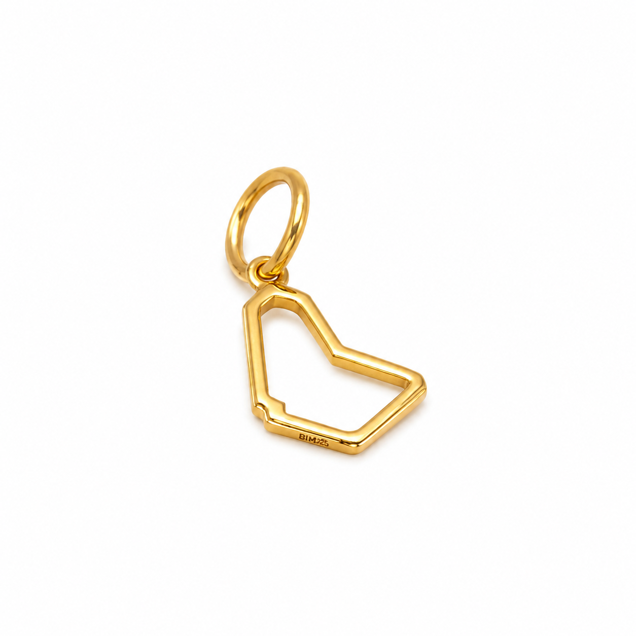 Barbados Outline Charm