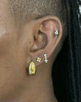 Inez Teardrop Gold Earrings