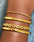 Ribbed Essential Bangle