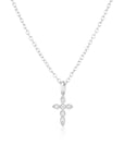 Cross CZ Necklace