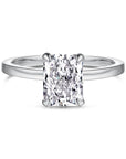 Elle Emerald Cut Promise Ring