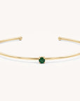 Birthstone Gold Bangle