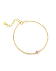 Birthstone Gold Bracelet