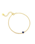 Birthstone Gold Bracelet