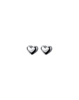 Bubble Heart Studs