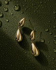 Sculpted Tear Drop Earrings