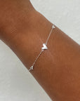 Three Heart Bracelet