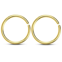 Seamless Gold Hoop