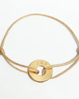 246 Gold Vermeil Disc Bracelet