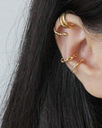 everyday ear cuff gold vermeil whatnotz.com 