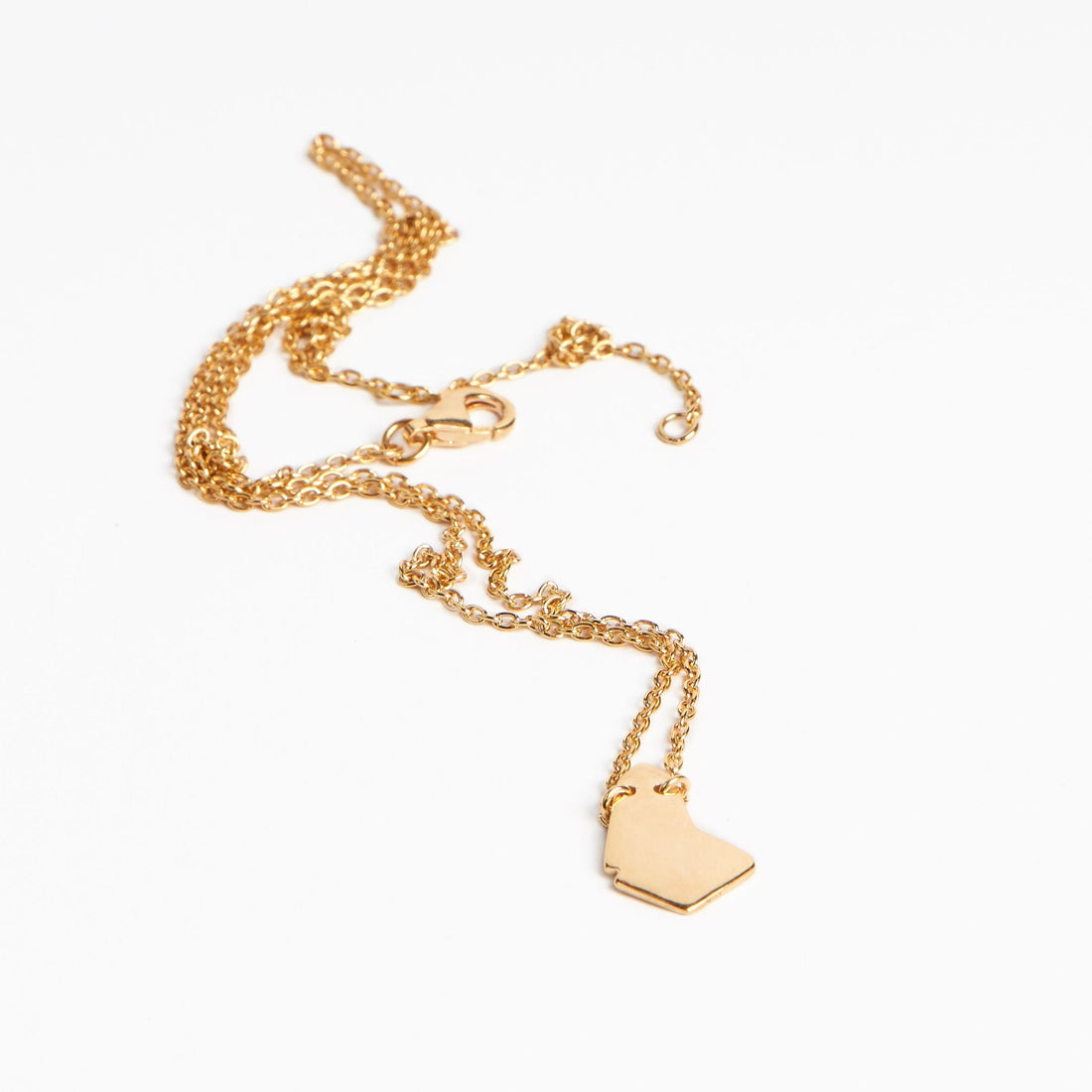 GEO BIM - Gold Vermeil Necklace - whatnotz.com