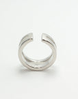 double row sterling silver ear cuff whatnotz.com