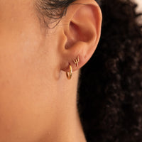 Emma Huggie earrings