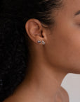 Mix & Match Single Silver Earring Studs