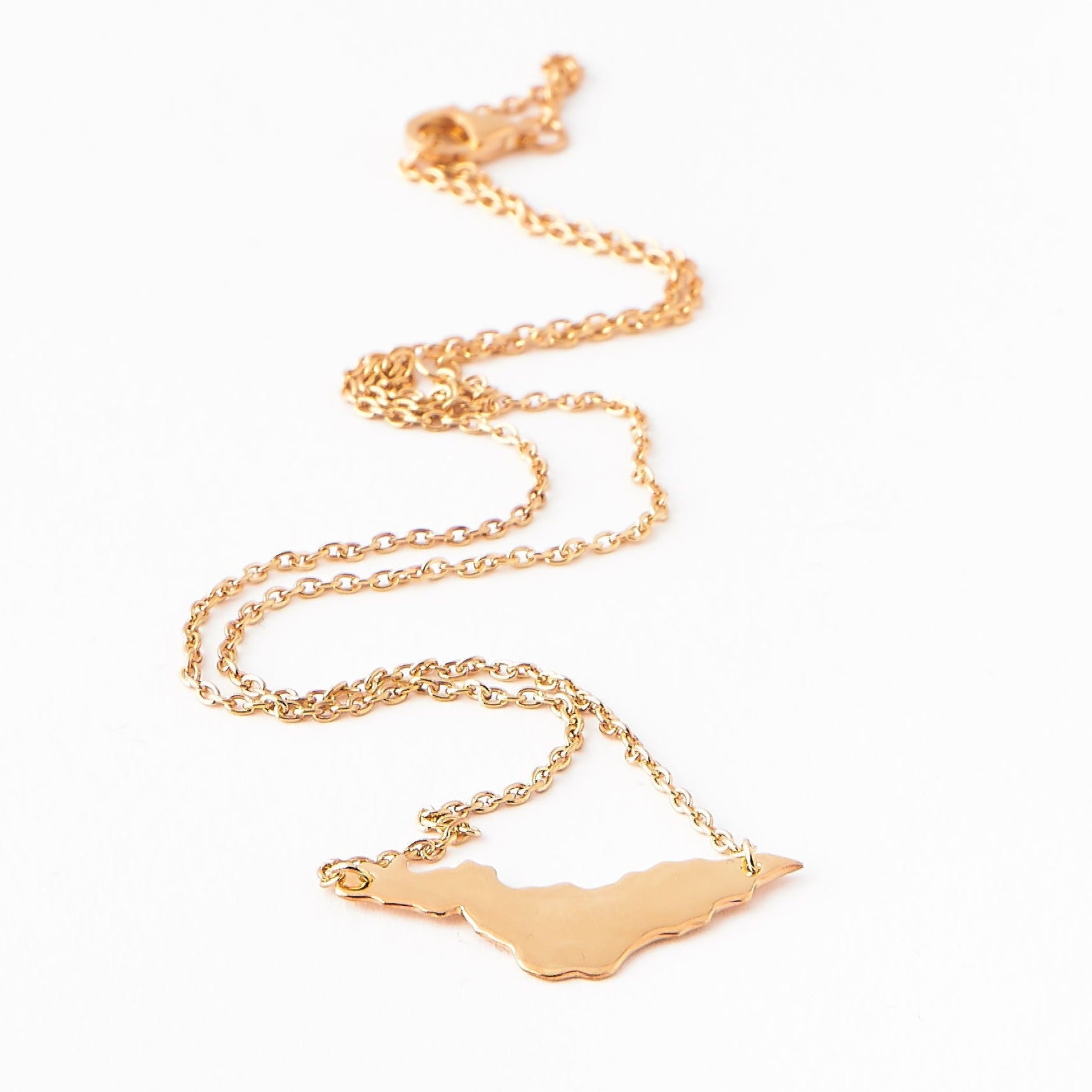 Grand Mtl Map Necklace