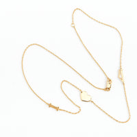 I love Israel necklace in gold vermeil - whatnotz.com